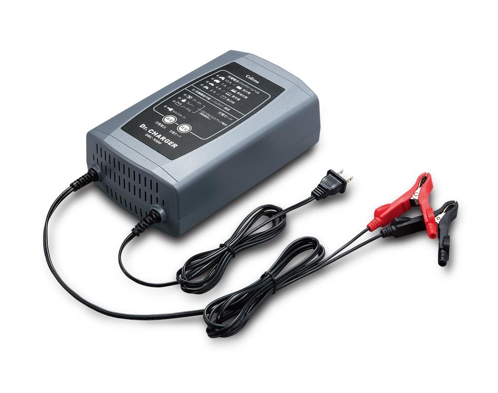 Cellstar DRC-1000 Battery Charger 12V 2A/4A/7A/10A Automatic Charge Control Pulse Charging Function Cell Start Function Float Charging + Cycle Chargin