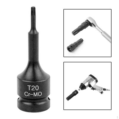 1/2" Socket Adaptor Star Head Drive Car Repair Tool Heavy Duty Hex Screwdriver Wrench