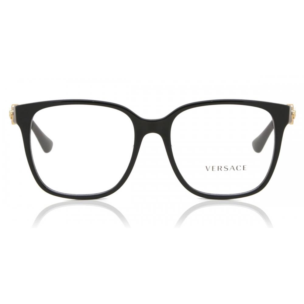 

Versace Ve3332d Asian Fit Gb1 Women Eyeglasses Black/55