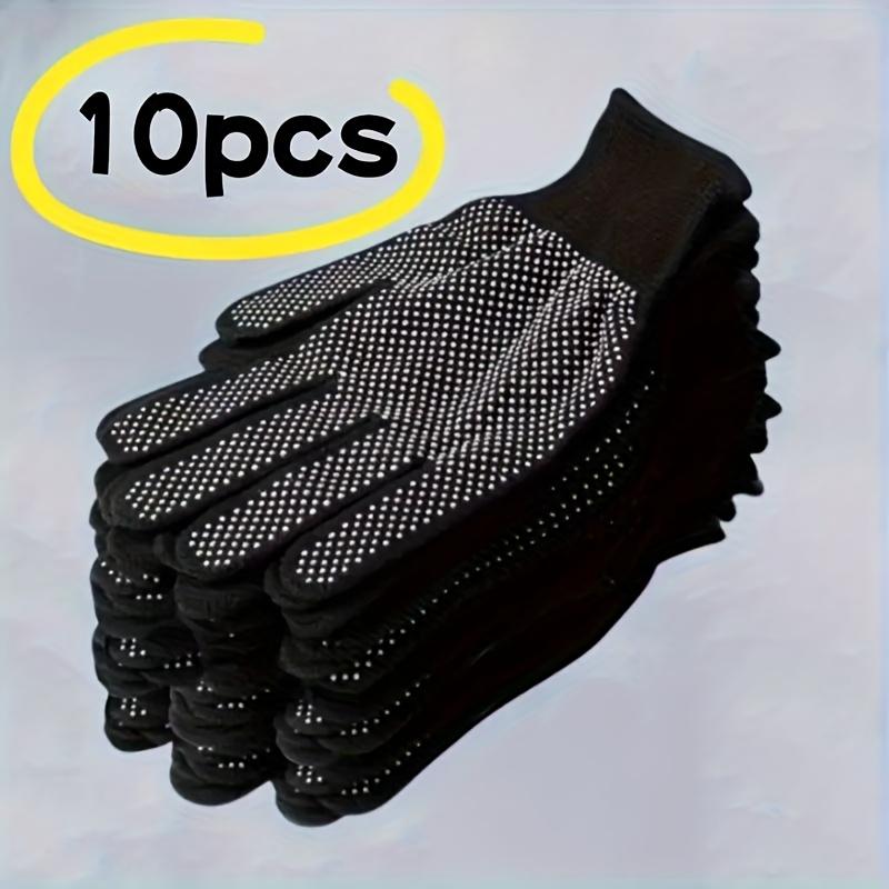10pcs Nylon Gloves - Ideal for Outdoor Riding,Lightweight And Breathable, Suitable for All-Season Outdoor,Comfortable, Durable