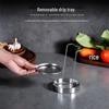Zhi Shi 304 Stainless Steel Pot Lid and Spoon Rest