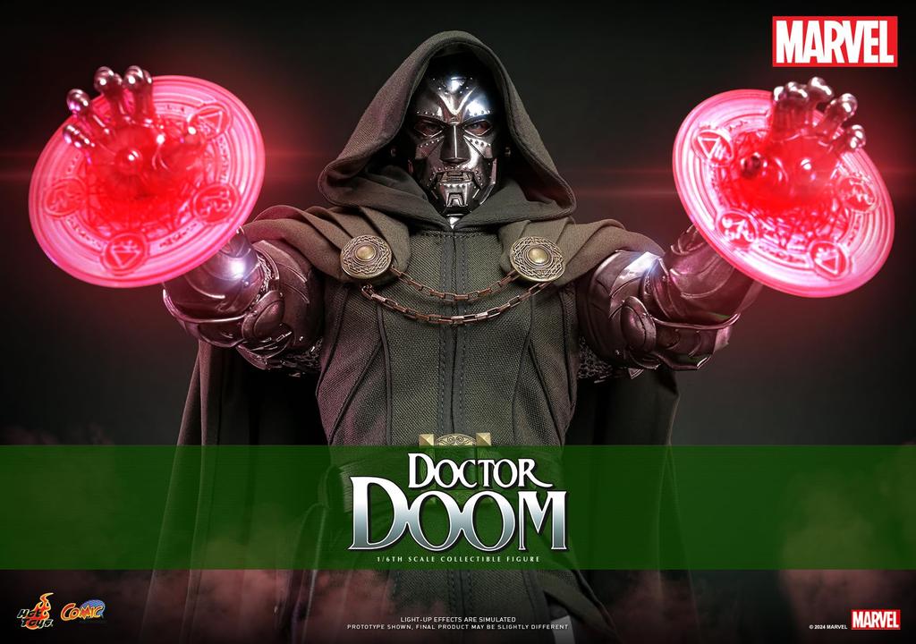 Comic Masterpiece Marvel Comics Doctor Doom Scale Figure 1/6