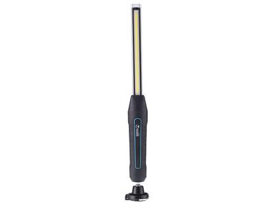 Super Thin Workshop Lamp, 10W 800 Lm COB LED + 3W 200 Lm LED, Rechargeable, IK08, IP67, with Magnet