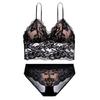 French sexy lace underwear, thin style without steel ring, beautiful back underwear, vest type, large chest, small large size bra.