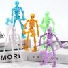 Figurky kostlivců pro kutily Plastové mini kostlivci s pohyblivými klouby Řemesla Doplňky na Halloweenskou párty Dekorace strašidelného domu