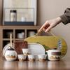 Merchandise Wanli Jiangshan Map Kung Fu Tea Set Outdoor Camping Travel Tea Set Opening Ceremony