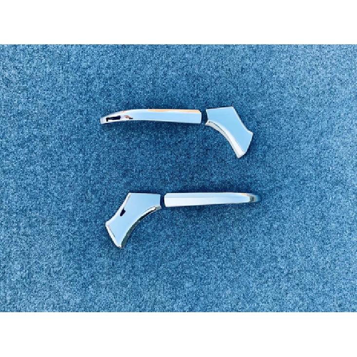 Chrome Rearview Mirror Side Cover Trim Strip For -2024 Toyota Harrier Venza