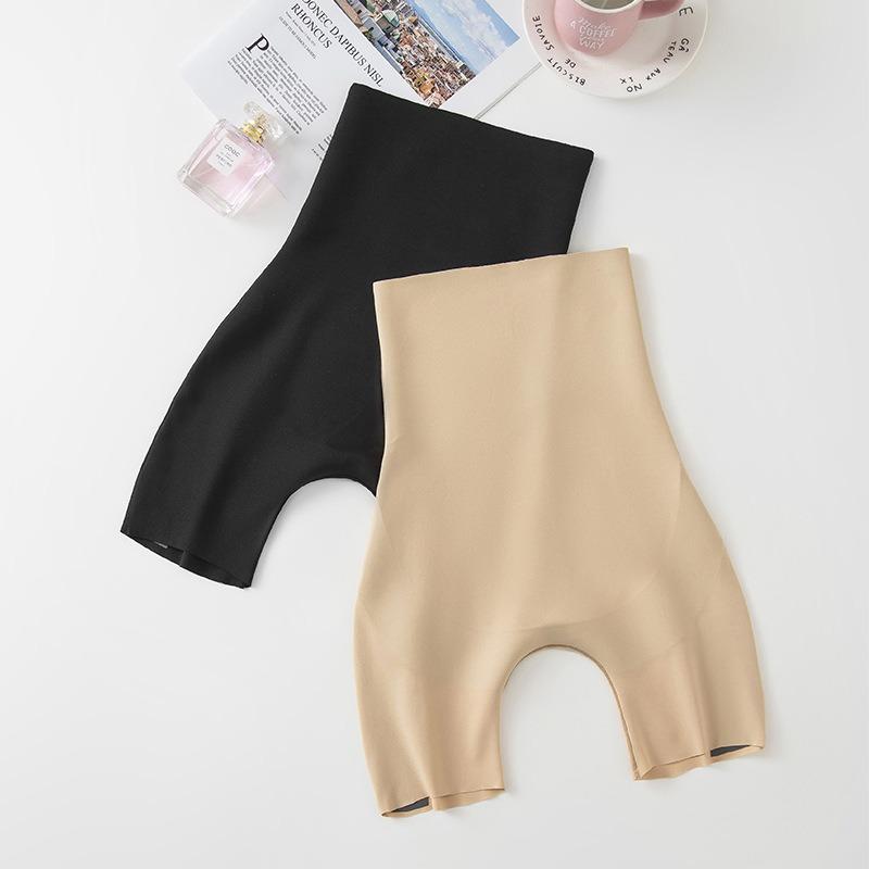 Kaka Anti-light Suspension Pants Summer Thin Unrolled Belly Hip Pants Shark Bottoming Seamless Safety Pants Women