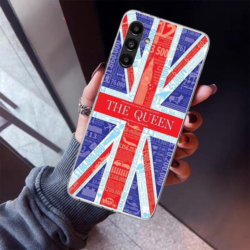 Kryt na telefon Union Jack Anglie UK Vlajka Pro Samsung Galaxy A17 A16 A15 A14 A13 A57 A56 A55 A54 A53 A37 A36 A35 A34 A33 A26 A25 A24