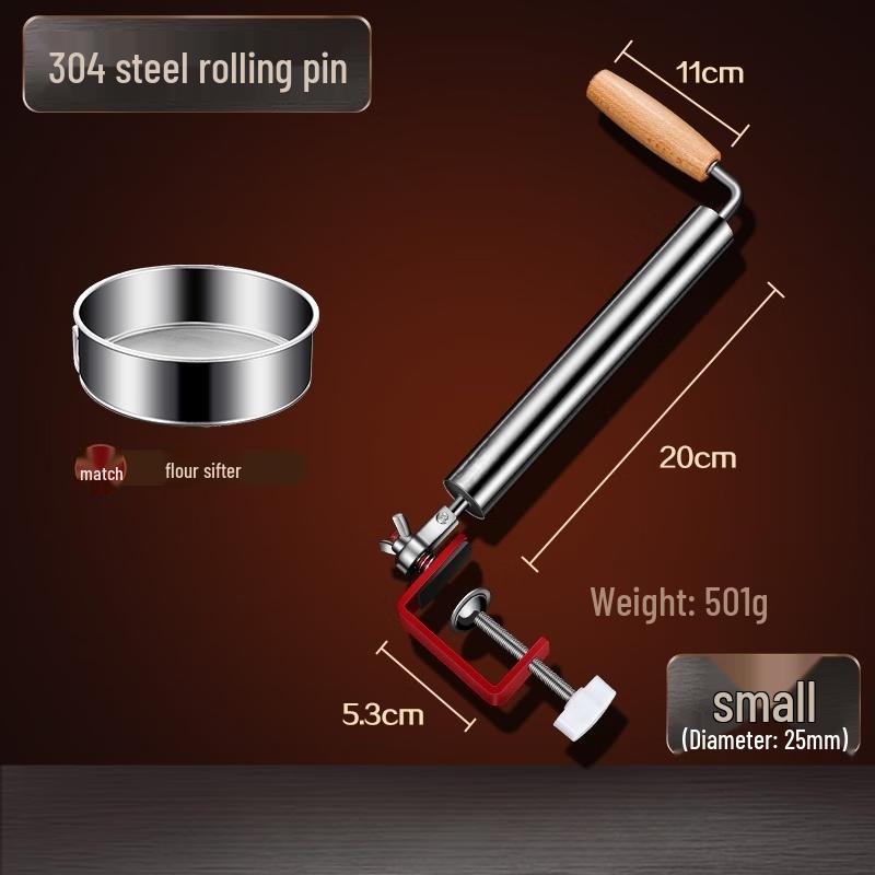 304 Stainless Steel Rolling Pin