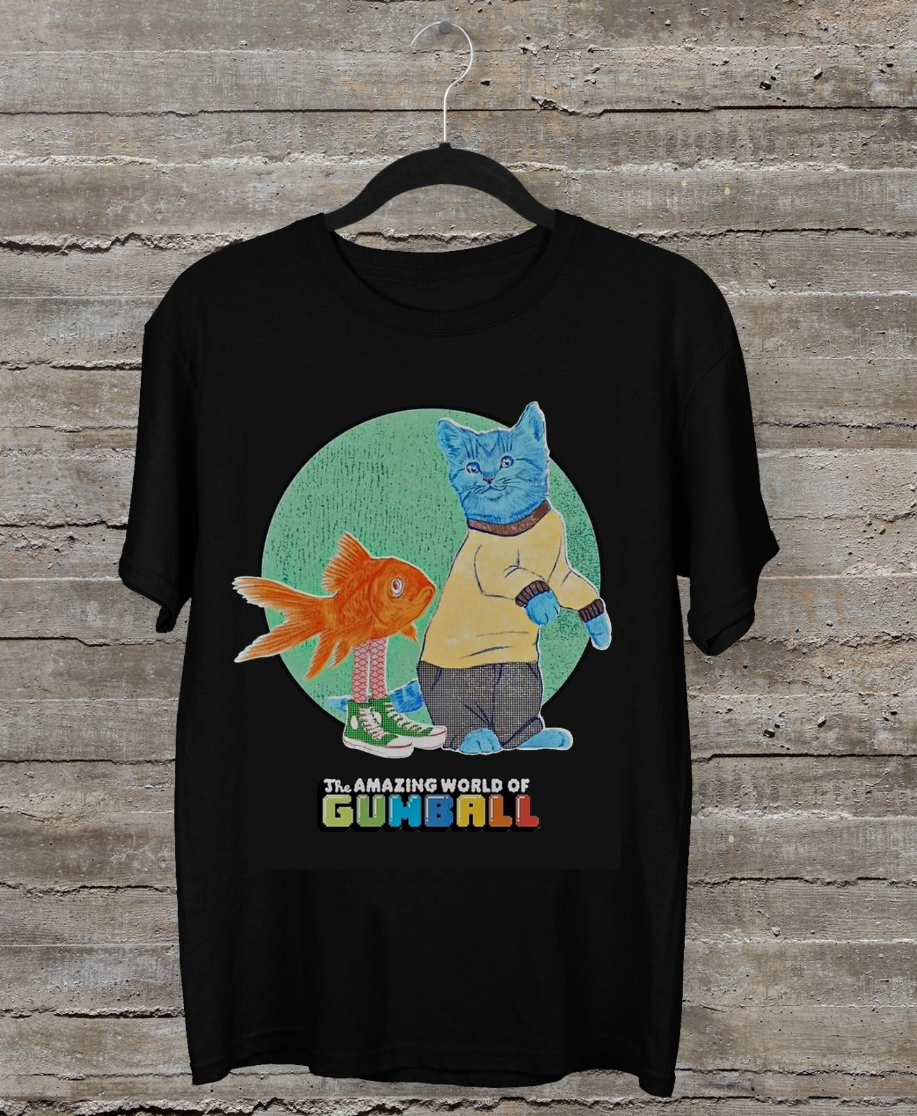 Hot The Amazing World Of Gumball Graphic T-shirt unisex SA085 FREE SHIPPING Unisex T-Shirt XXXL