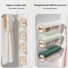 Clear Wall Mounted Drawer Organizer, Wall Hanging Transparent Underwear Panties Storage Box Punch-Free Multifunctional Storage Box For Clothes, Socks
