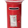 Santa Mailbox Christmas Tree Ornament Vintage Creative Christmas Tree Hanging Decoration for Birthday Home Office Porch Festival