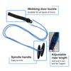 Sistema di Pulegge per Esercizi Spalle Attrezzatura per Allenamento Braccia da Appendere alla Porta per Stretching Cinghia per Allenamento con Pulegge per Spalle