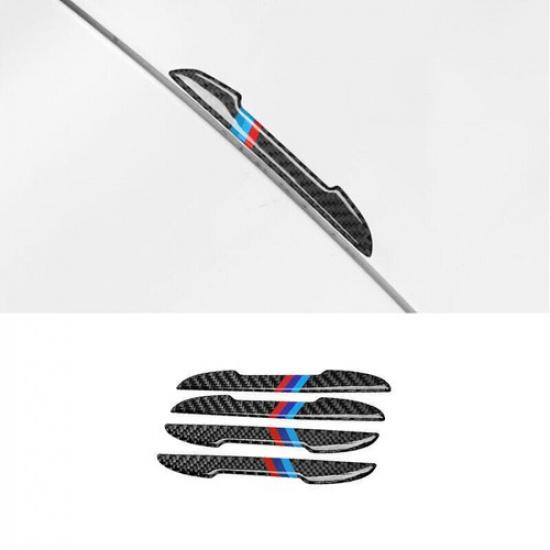 Rear Carbon Fiber Scratch Protector Anti-Collision Trim For BMW X5 F15 2014-2018