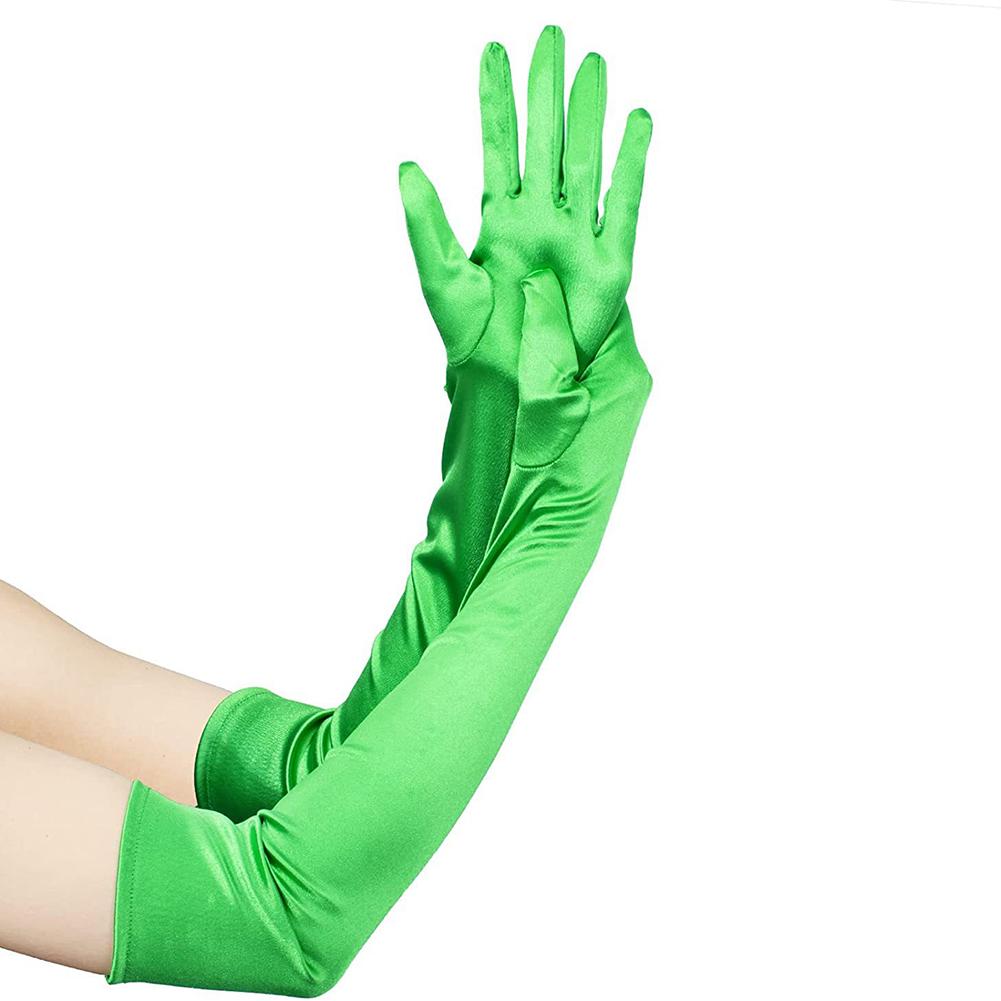 Comfortable Fit Evening Gloves Satin Gloves Elegant Design