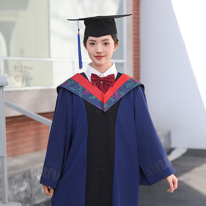 Blue Master s Graduate Robes for Science, Engineering, Agriculture, Military, and Medical Fields Master s S 150-160 cm