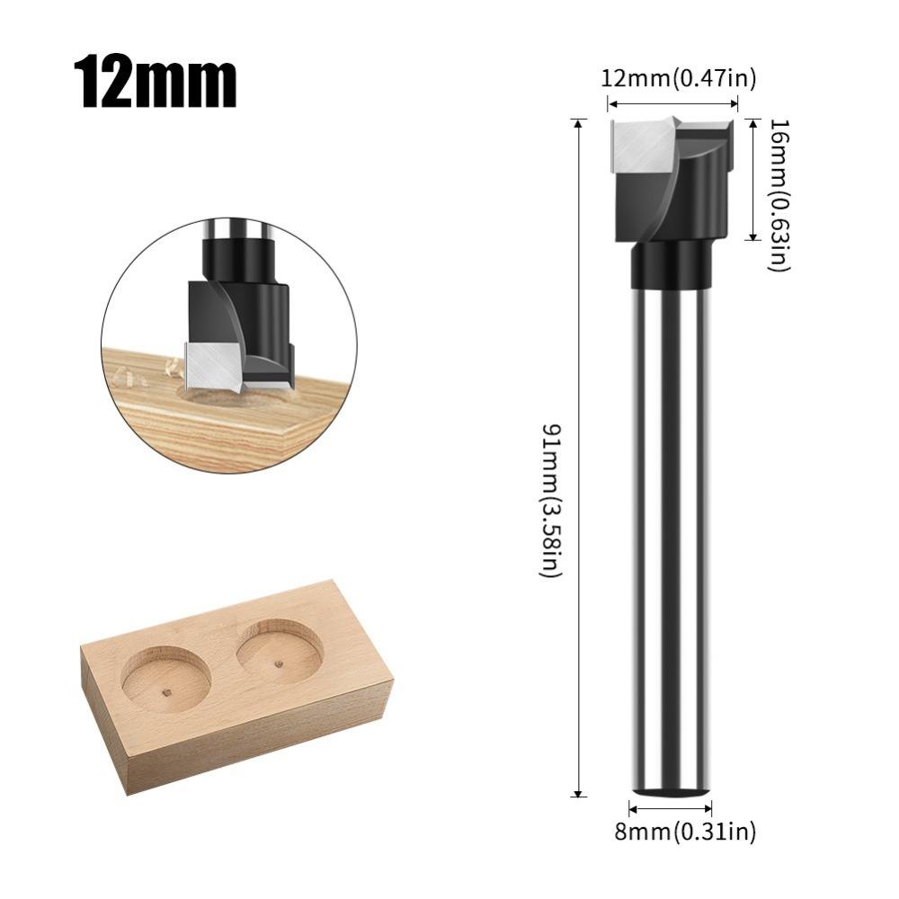 

Tungsten Carbide Drill Bit 12-22mm Forstner Woodworking Tools New Woodworking Cutter 12mm