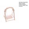 45669 Miniature Swing Chair Realistic Mini Patio Swing Dolls Accessory Mini Furniture Swing