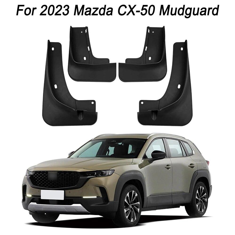 

Автомобильные аксессуары, подходящие для Mazda CX-50 CX50 2023 года, передняя и задняя защита, брызговик колеса, оригинальная модифицированная мягкая резина For CX-50 Mudguards