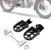 JFG MT125 [JA65/JA55] Motorcycle Foot Peg Step Anti-Slip Aluminum Folding Type Compatible Car Models Hunter Cab [JA65/JA55] Motorcycle - Black