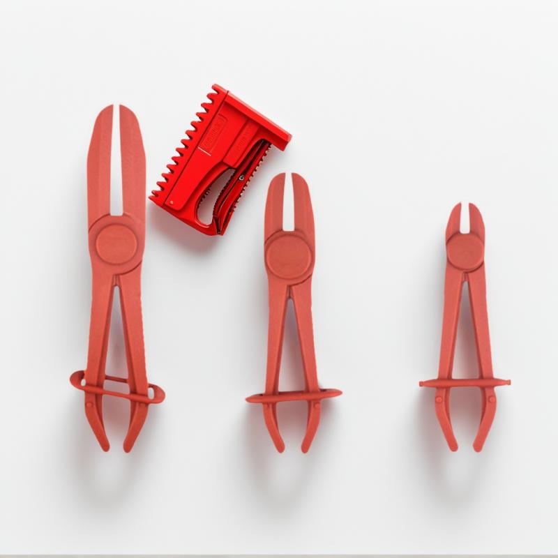 1/3Pcs Nylon Hose Clamp Plier Auto Brake Fuel Water Pipe Clamp Hands-Free Car Repair Tool