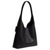 Coach Brooklyn 34 Gold Letter Embossed Underarm Bag Pebbled Leather Shoulder Bag Large Women bags Black CCU00-B4BK