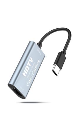 In Newluck HDMI Conversion Adapter Capture Board HDMI Capture Board HD Quality Recording Function HDMI Video Capture Game Video Streaming Capture