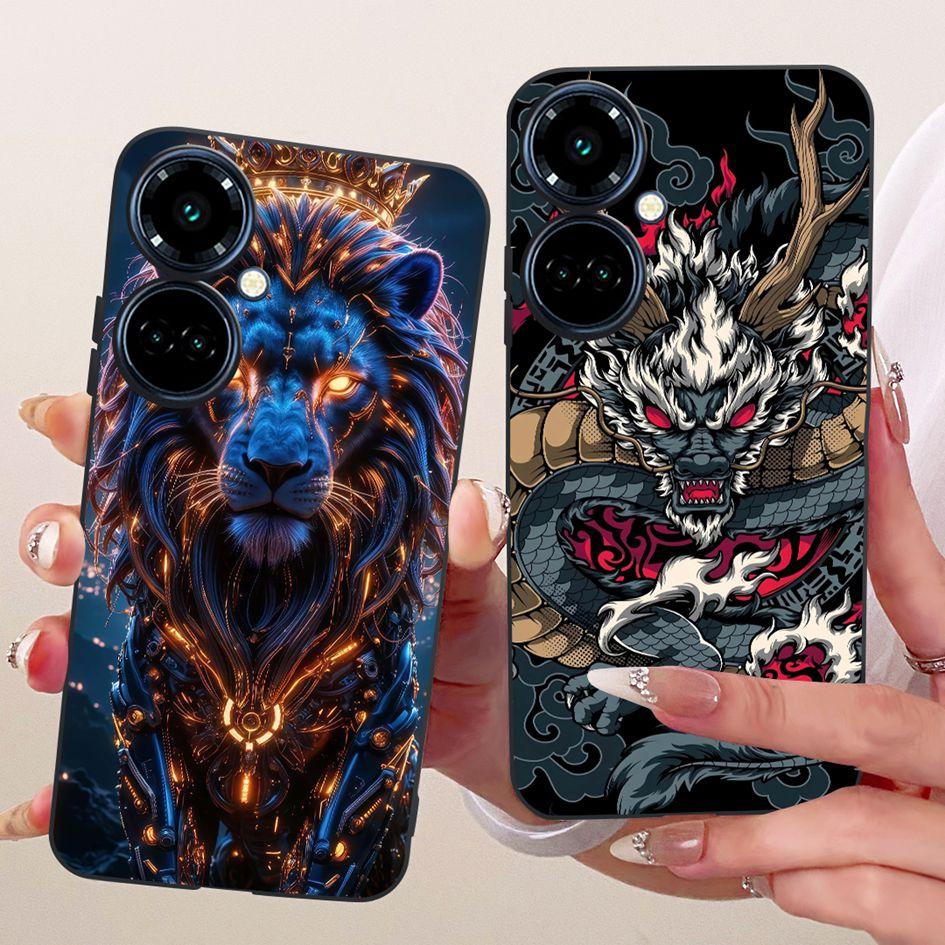 For Tecno Camon 19 Pro CI8 Case Camon19 Pro 5G CI7n Cover Pretty Butterfly Soft Silicone Black Cover For Tecno Camon 19 Neo Etui