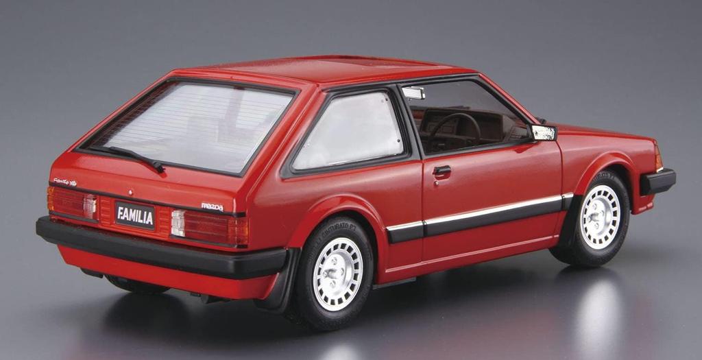 Aoshima Bunka Kyozai (AOSHIMA) The Model Car Series 1/24 Mazda BD Familia XG '80 Plastic Model