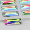 Sew on Rectangular AB Crystal DIY Irregular Diamond  Wedding Dress Shoes Bags Clothes Accessories