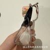 Internet-Prominente Damen Auto Schlüssel Tasche Mini Transparente Tasche Anhänger Exquisit Hochwertige Kopfhörer Tasche Roter Umschlag Auto Anhänger