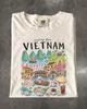 T-shirt Souvenir di Viaggio Retrò Vietnam, Hanoi Hoi An Pho, Maglietta Comfort Colors