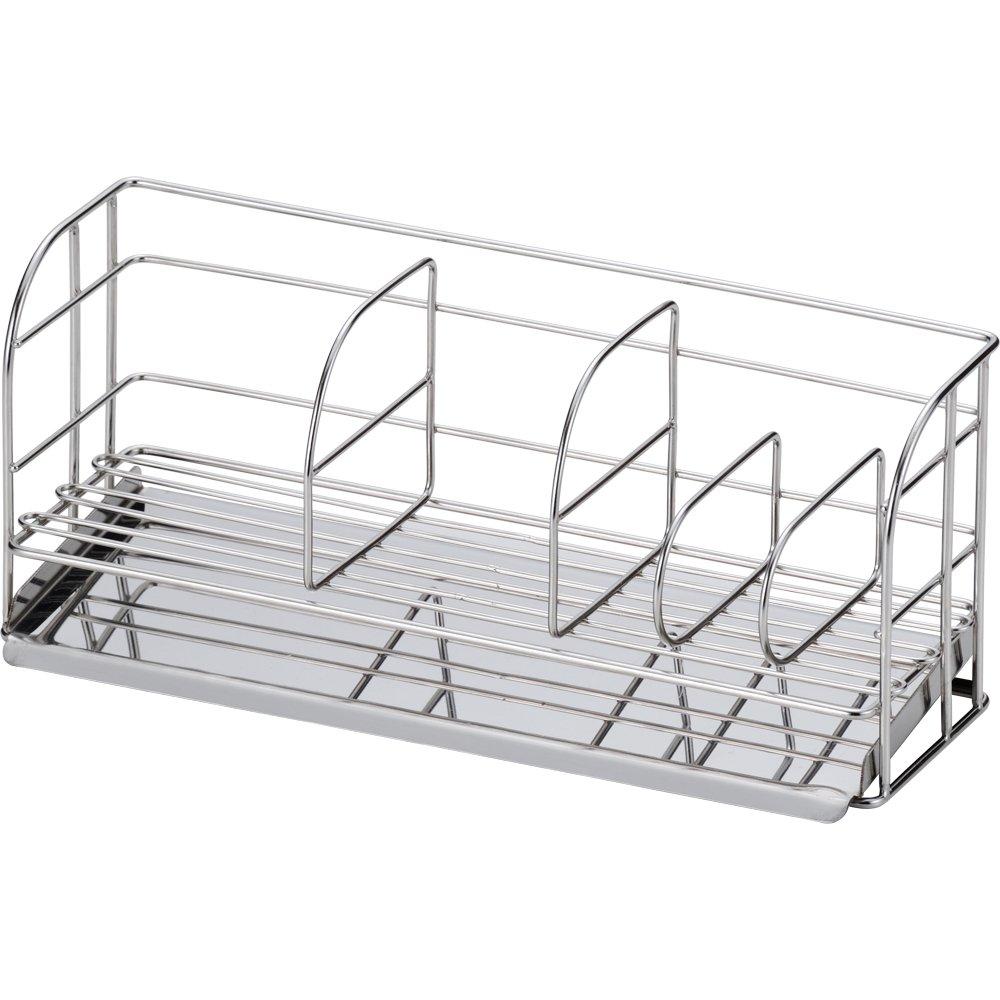 

Wahei Freiz Sponge Rack Water Flowing Tray Stainless Steel