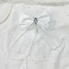 Cute Bow Cross Pendant Gothic Hair Clip Exquisite Lace Design Y2K Hair Clip  Girl's Accessories