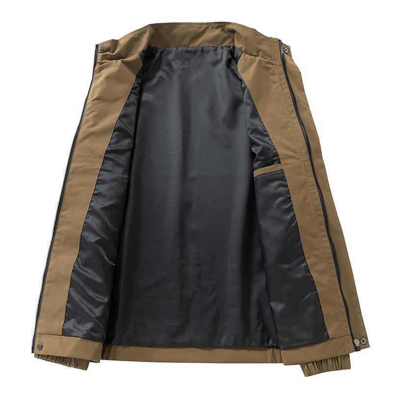 JEEP SPIRIT Men's Casual Stand-Collar Jacket