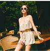 Korea Dongdaemun Loose Split Camisole Two-Piece Slimming Swimsuit with Tummy Control