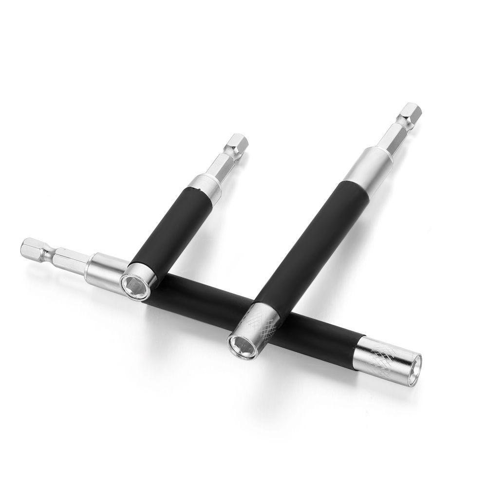 Tool Parts Quick Release Telescopic 1/4" Hex Shank Electric Drill Screwdriver Bit Holder Extension