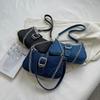 Sac à bandoulière en Denim, sac à main tendance sous les bras avec chaîne, sac Baguette à boucle pour femmes