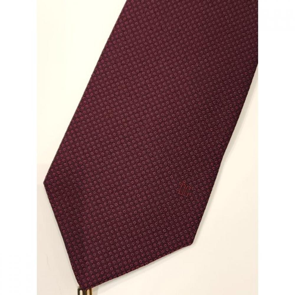 Daks Silk 100 Solid Pattern Wine Color Tie Dmg1acf1247r2