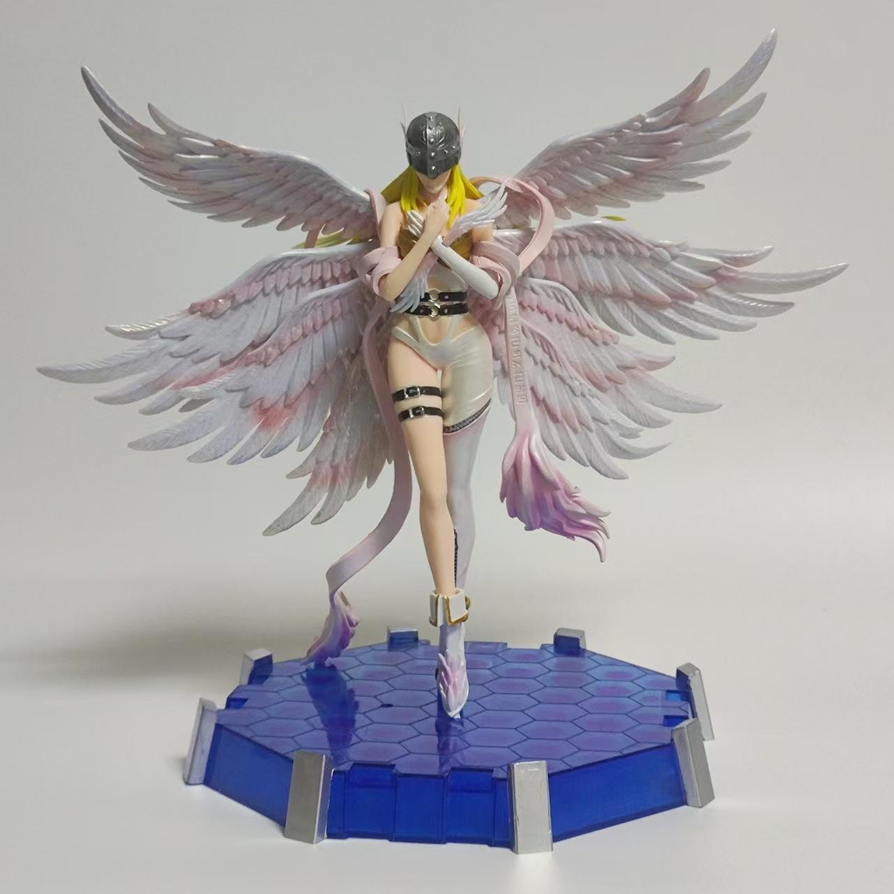 

Digimon Adventure Cartoon Anime Figure Angel Angewomon Action Figure Pvc Efigy Doll Model Collection Birthday Toys Gift