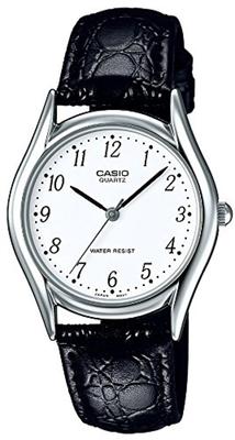 Casio Collection Standard Schwarze Uhr, (Altes Modell), MTP-1402L-7BJF, Herren,