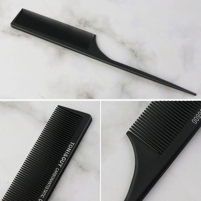 Plastic Pointed Tail Steel Needle Comb for Hair Care and Styling