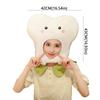Funny Tooth Hood Hat Animal Theme Dress Up Hat Headgear Plush Animal Hat  Christmas