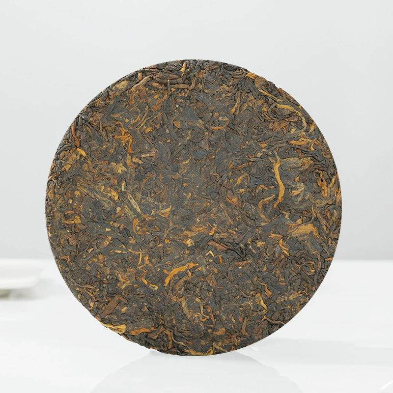 Yunnan Tea Tree King Factory Pu'er Tea Ripe Pu'er Pasha Ancient Tree Cake 200g