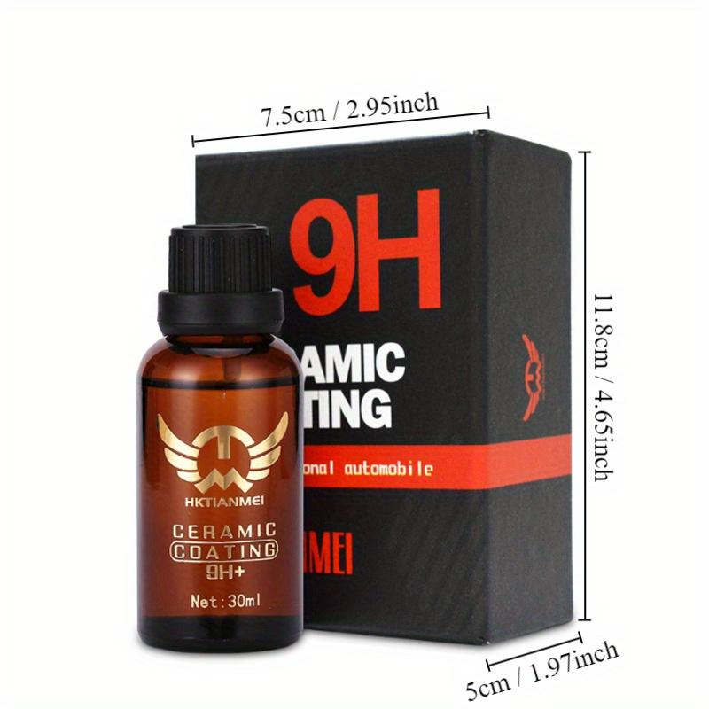 9H Graphene Ceramic Car Coating Kit - Universal Professional Car Beauty, High Gloss Car Paint Protection, Long-Lasting Gloss