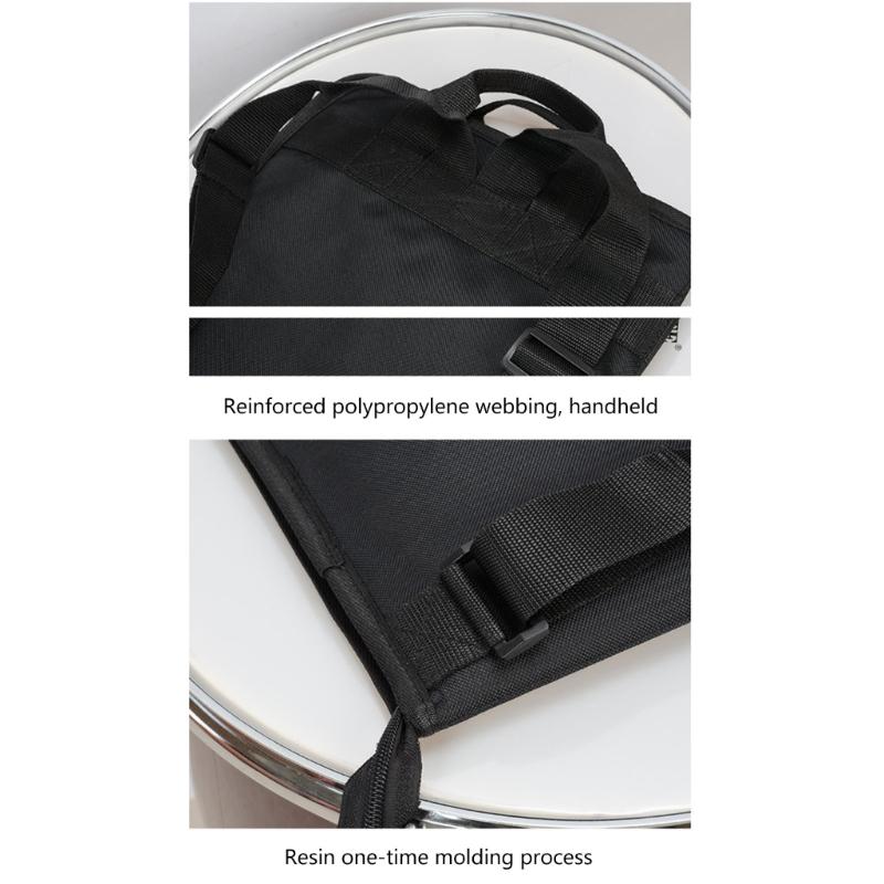 Oxford-Gewebe Drumstick-Tasche mit gepolstertem Innenraum für Perkussionssticks und Schlägel Mehrzweck-Perkussionszubehör-Tasche