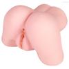1 stk mannlige onanere, lommepussy onanere med realistisk teksturert tett vaginal og anus for penisstimulering Voksen nytelse sexleketøy for menn