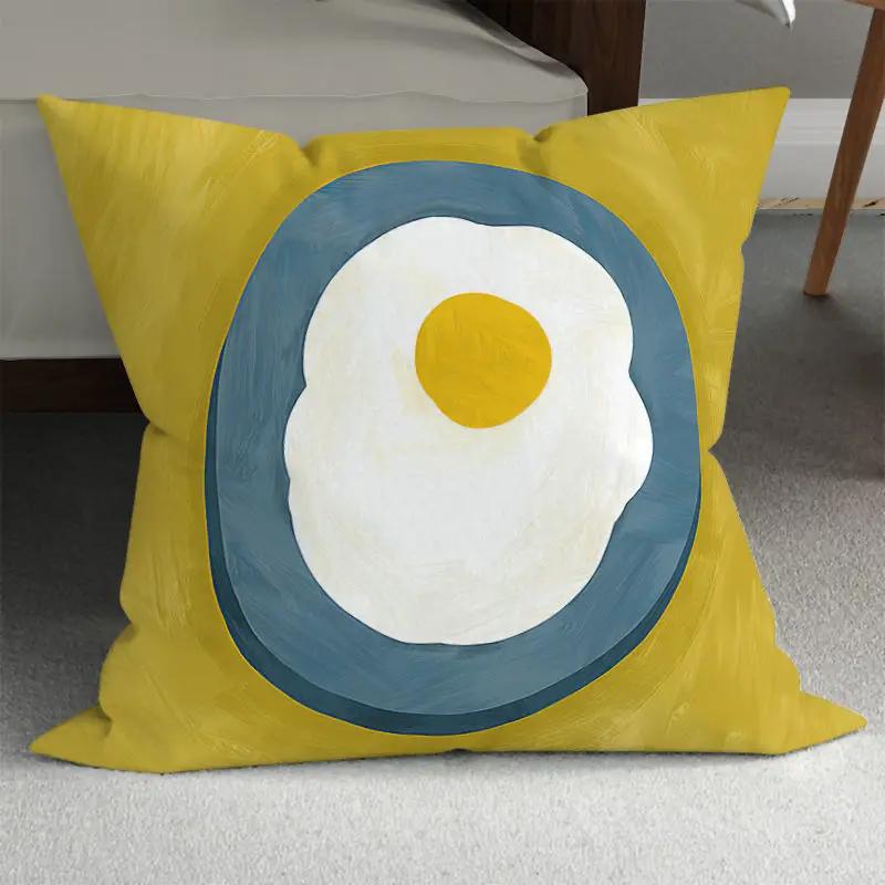 Bedroom Pillowcase Cute Summer Sunflower Decorative Flower  Living Room Bed Sofa Office Chair