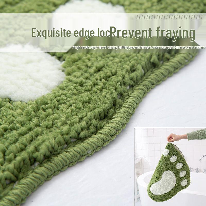 Absorbent Anti-Slip Floor Mat for Entryway, Bathroom, Kitchen, and Hallway